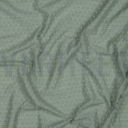 EYELET STRETCH DARK MINT (thumbnail) #2