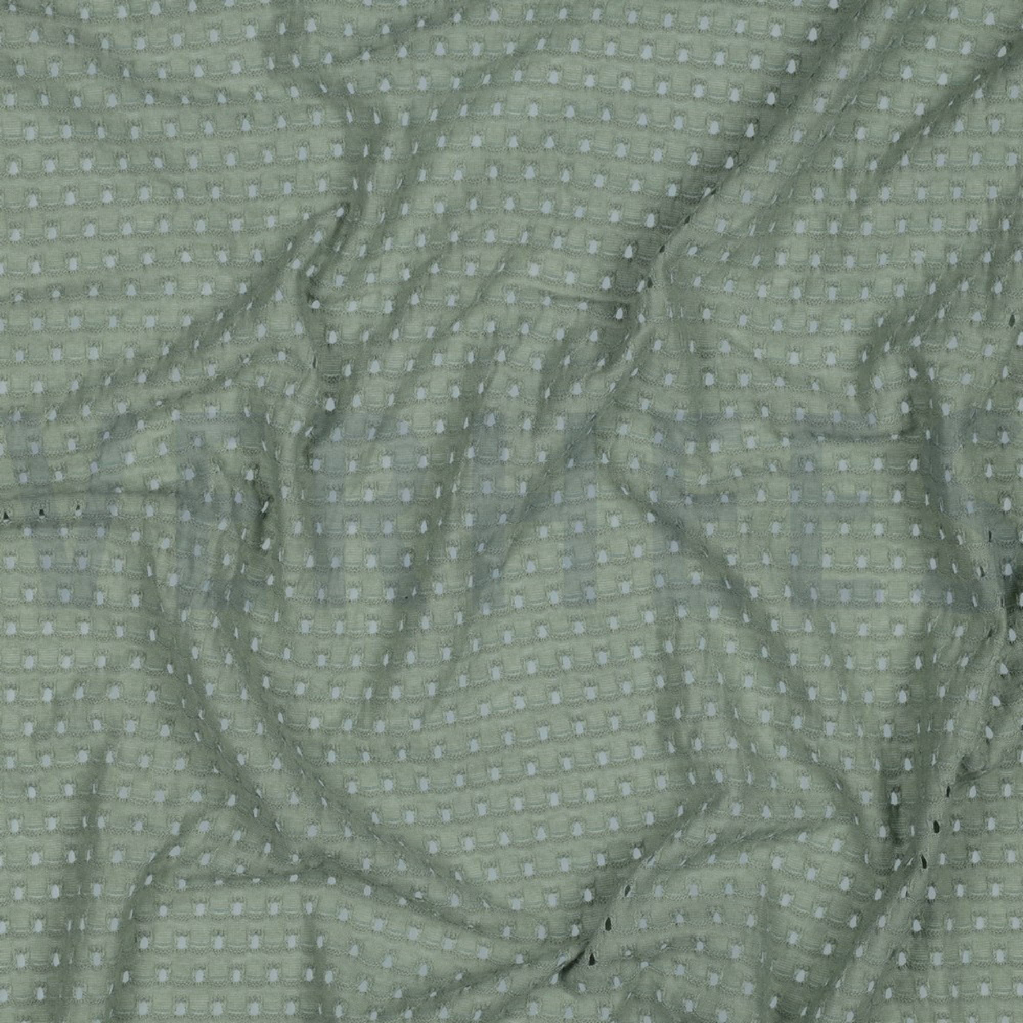 EYELET STRETCH DARK MINT (high resolution) #2