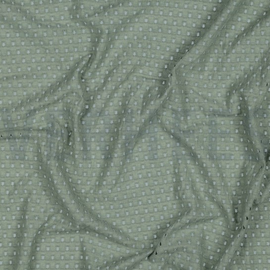 EYELET STRETCH MENTHE FONCÉ #7
