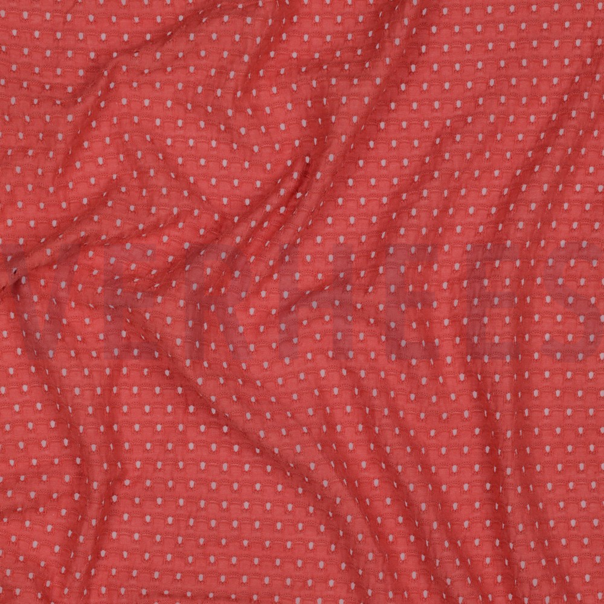 EYELET STRETCH CORAL (high resolution) #2