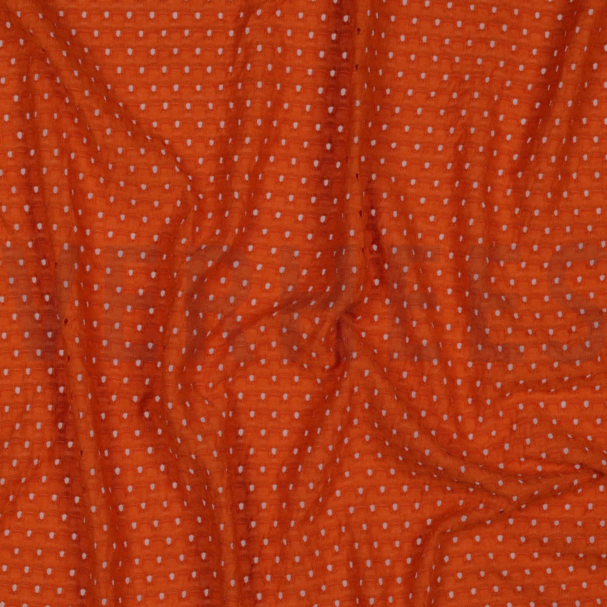 EYELET STRETCH ORANGE (high resolution) #2