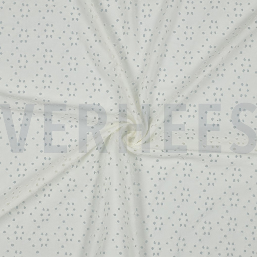 EYELET STRETCH WHITE #2