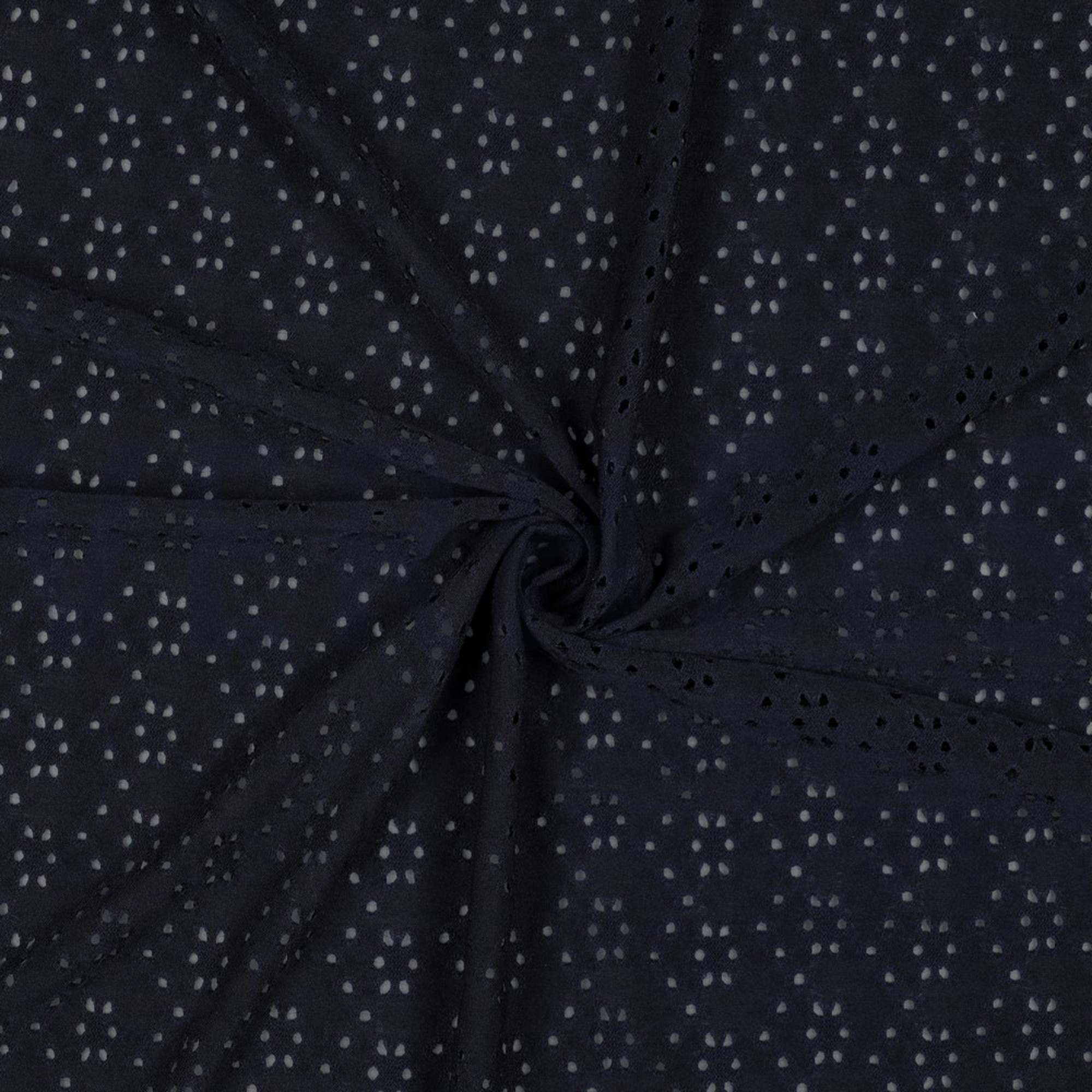 EYELET STRETCH NAVY (high resolution) #2