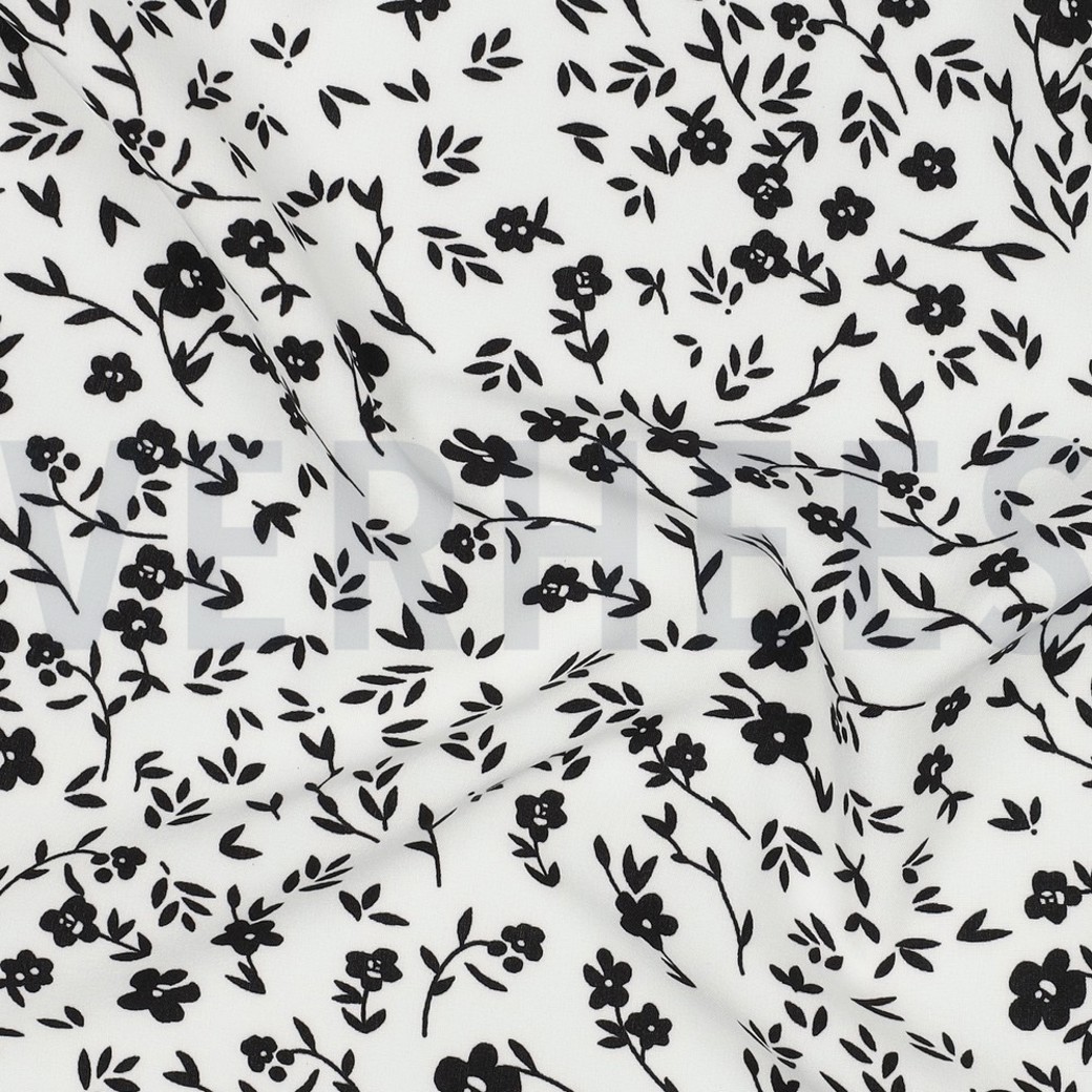 MAGNOLIA STRETCH FLOWERS WHITE #2