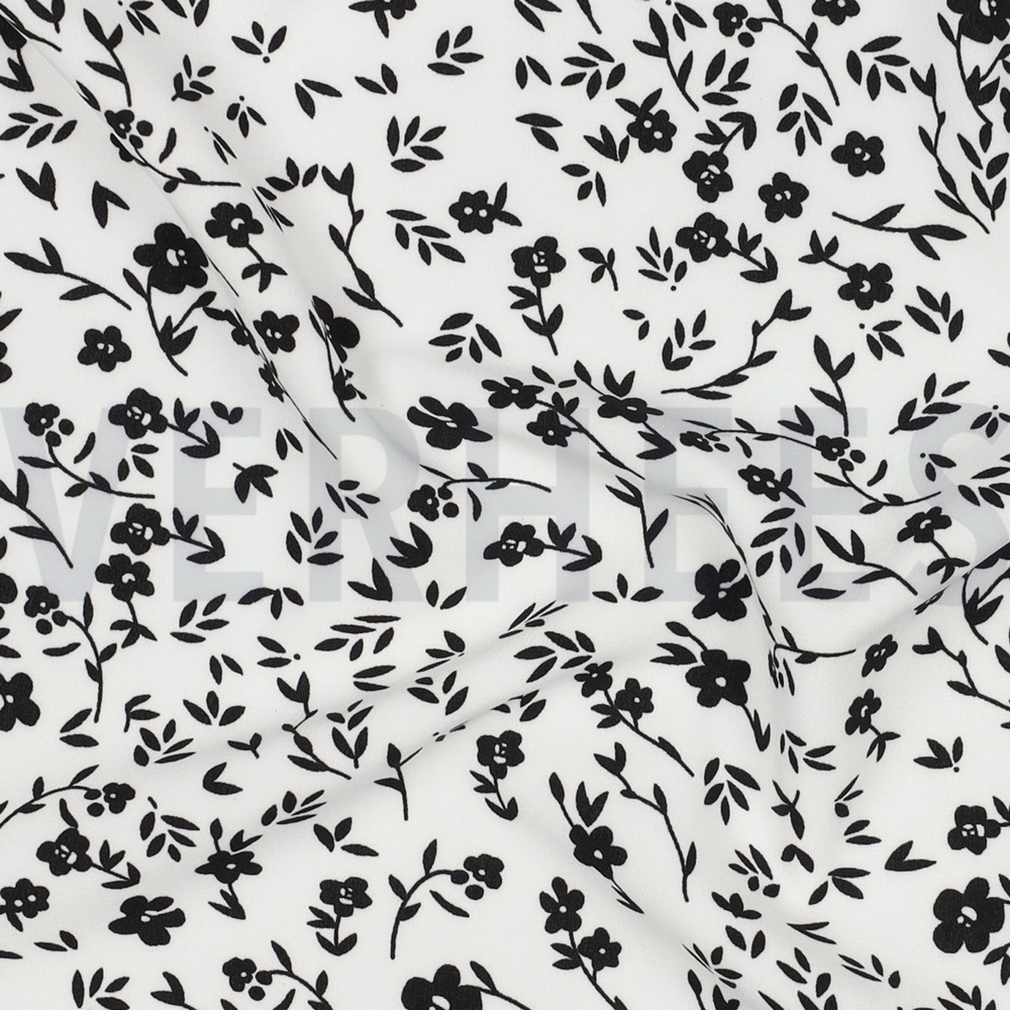 MAGNOLIA STRETCH FLOWERS WHITE (high resolution) #2