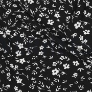 MAGNOLIA STRETCH FLOWERS BLACK (thumbnail) #2