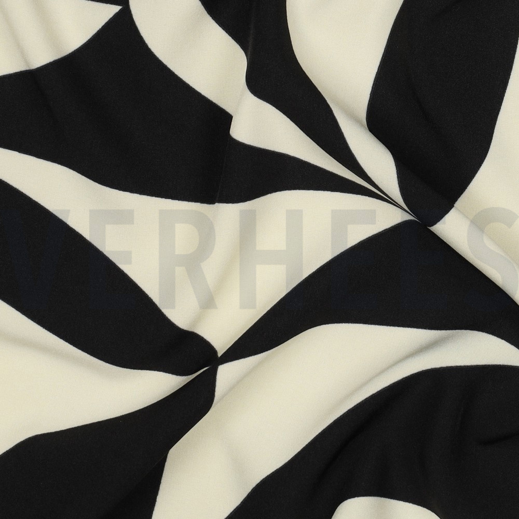 MAGNOLIA STRETCH GEOMETRIC BLACK (high resolution) #2