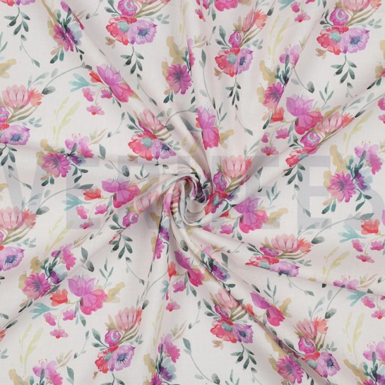 COTON VOILE NUMÉRIQUE MULTICOLORE #7