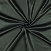 FAUX LEATHER SOFT STRETCH METALLIC GREEN/ BLACK (thumbnail) #2