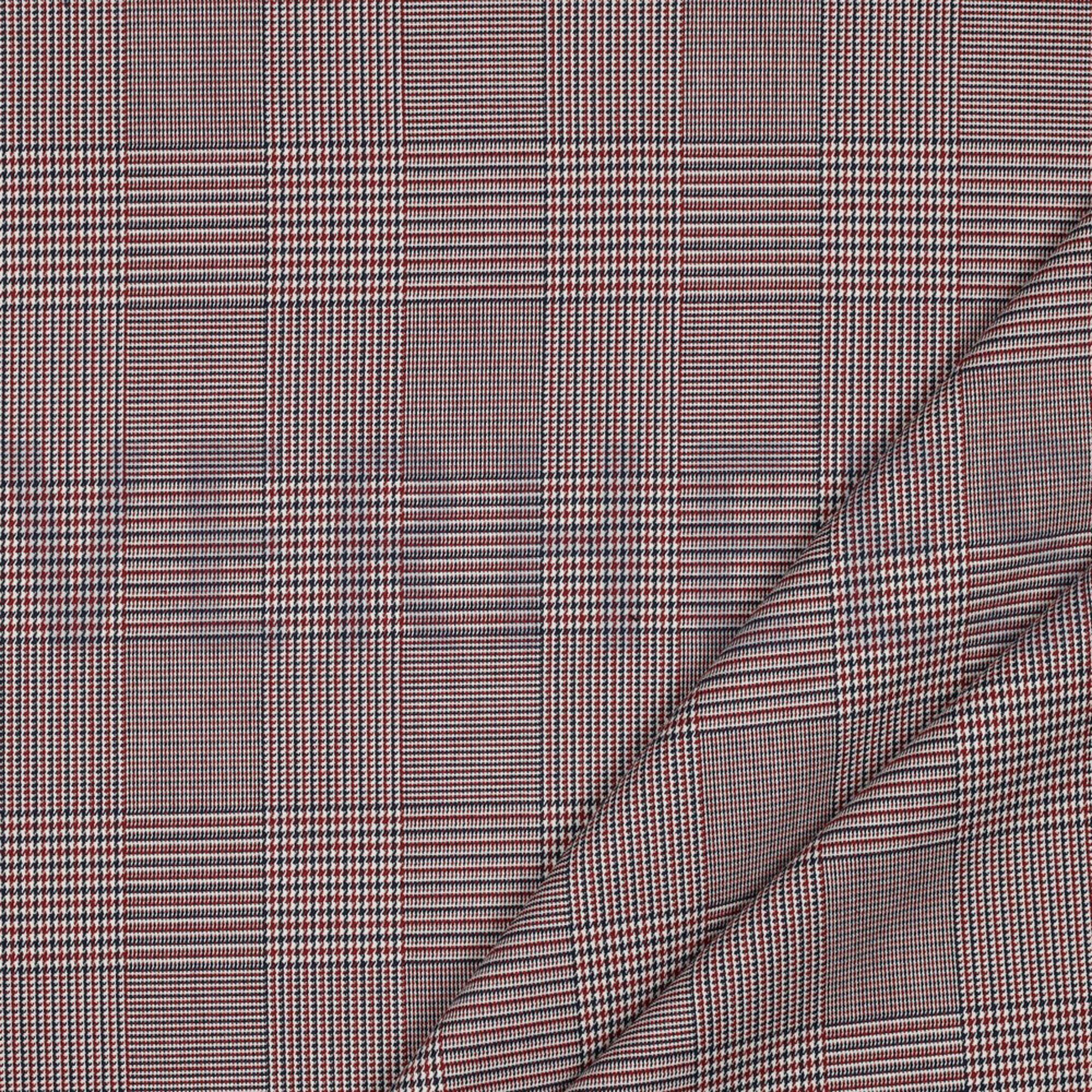 PRINCE DE GALLES NAVY/MERLOT (high resolution) #2