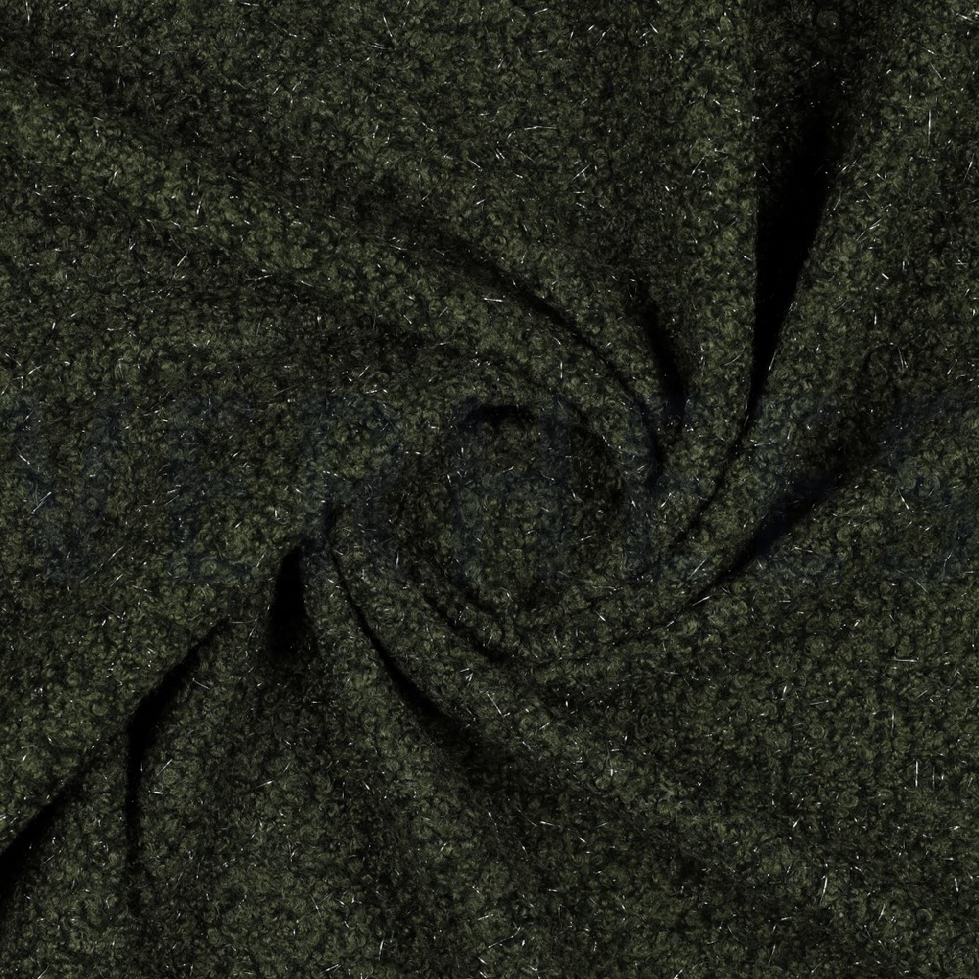 BOUCLE LUREX DARK GREEN (high resolution) #2