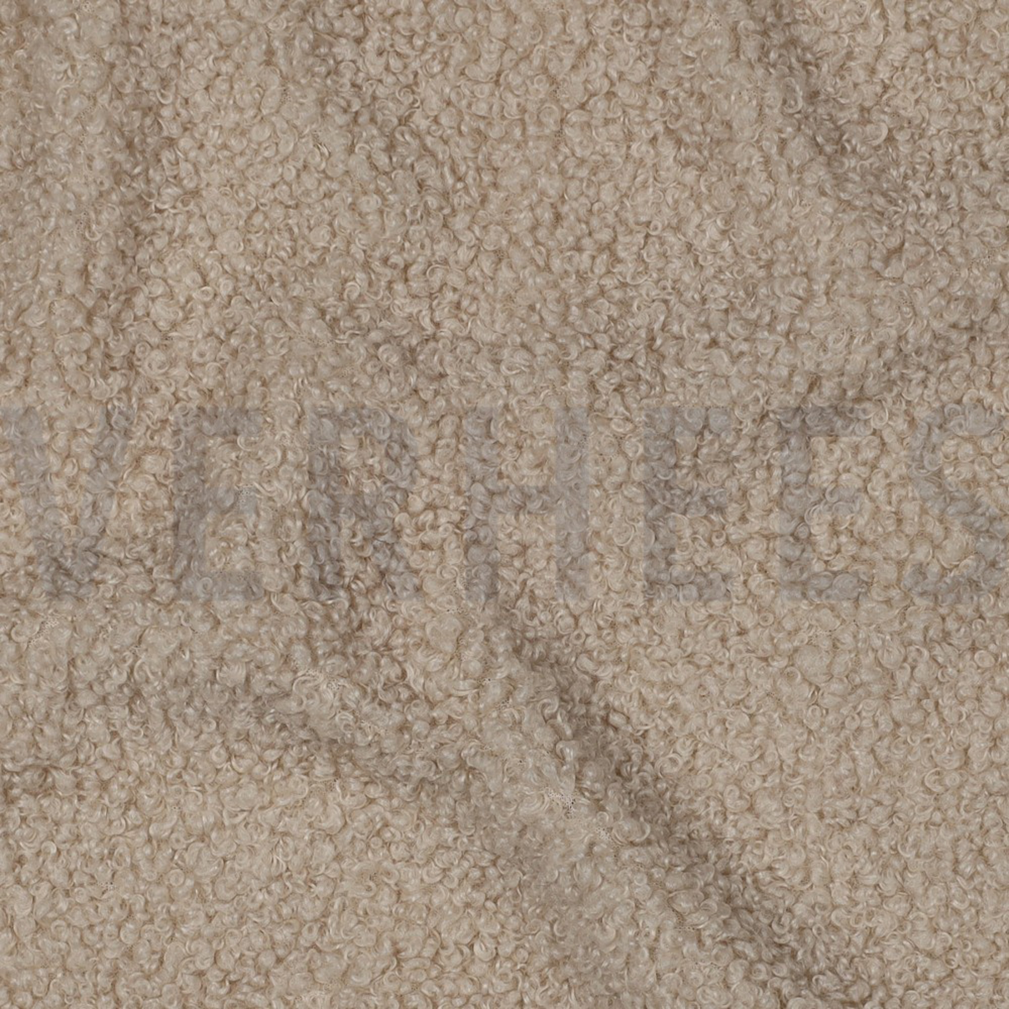 TEDDY FUR LIGHT SAND (high resolution) #2