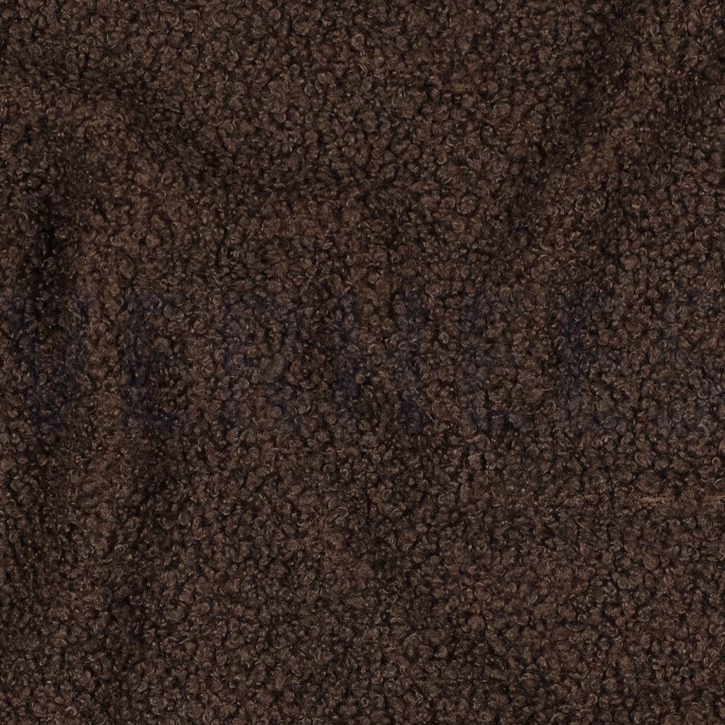 TEDDY FUR DARK BROWN #2