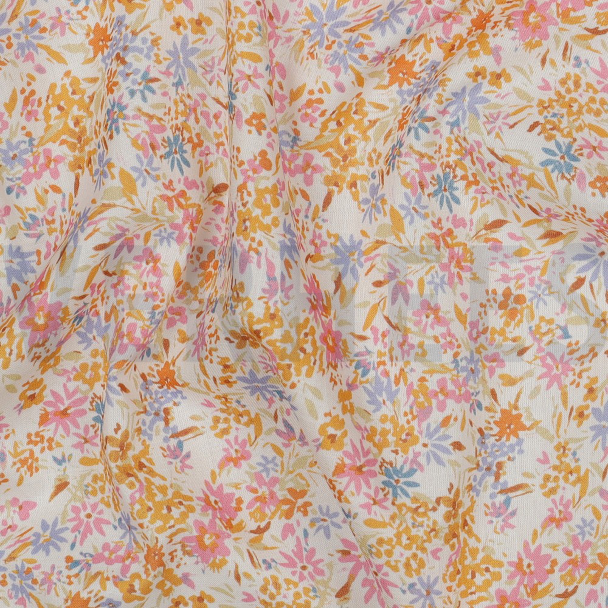 COTTON VOILE DIGITAL FLOWERS MULTICOLOUR (high resolution) #2