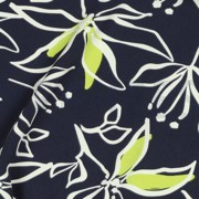 MAGNOLIA STRETCH FLOWERS NAVY (thumbnail) #2