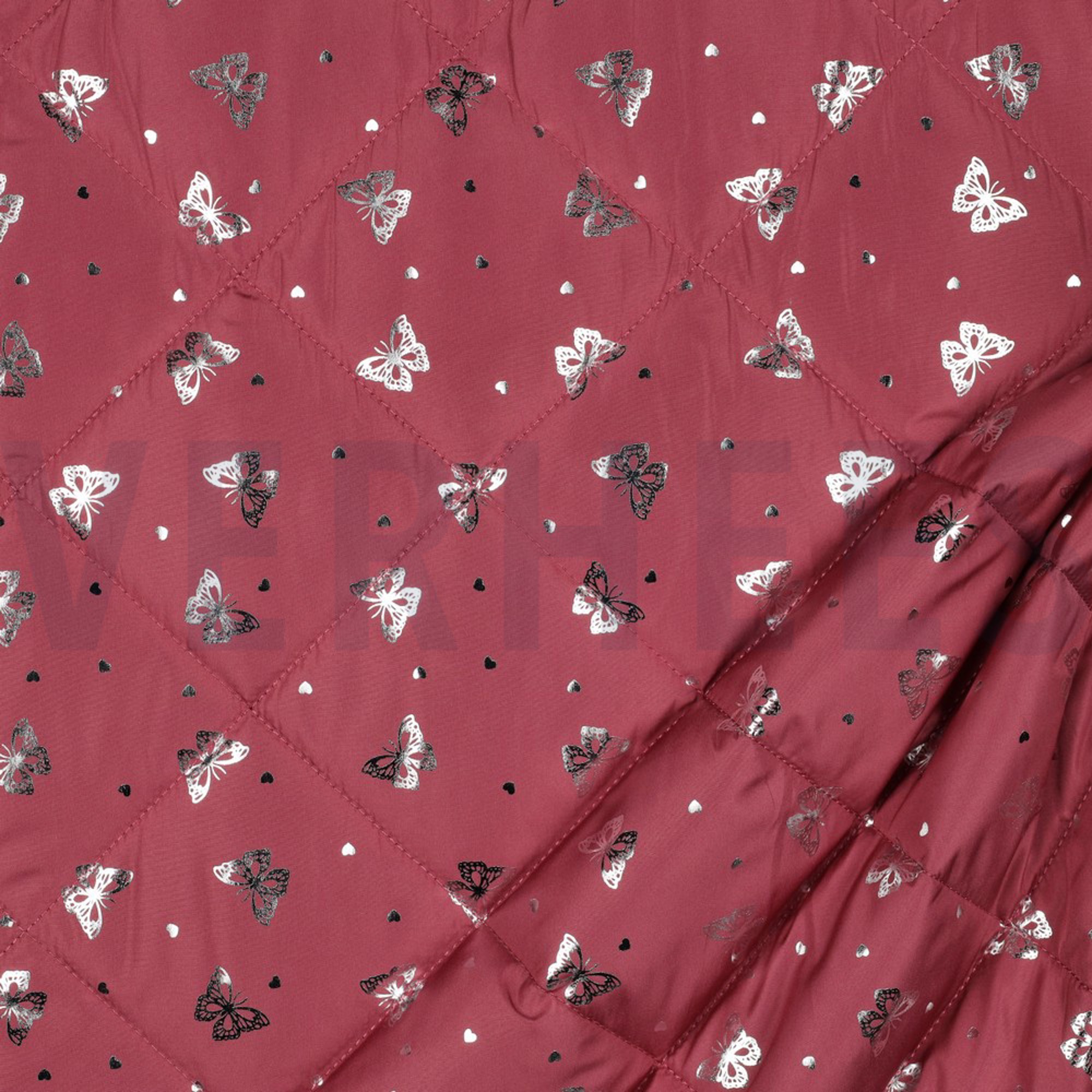 STEPPED SILVER BUTTERFLY DARK ROSE (high resolution) #2