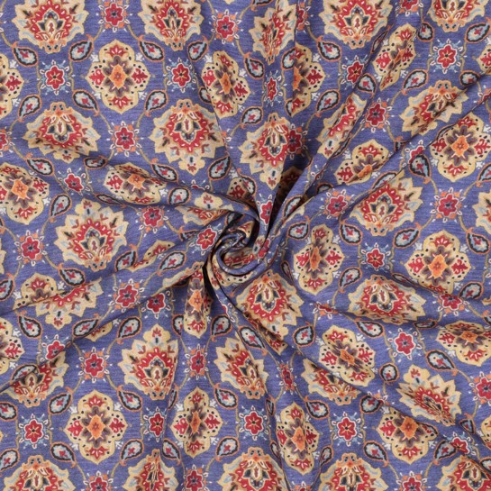 VISCOSE RADIANCE DIGITAAL PAISLEY MULTICOLOR #7