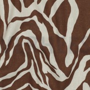 LINEN VISCOSE ANIMAL SKIN BROWN (thumbnail) #2