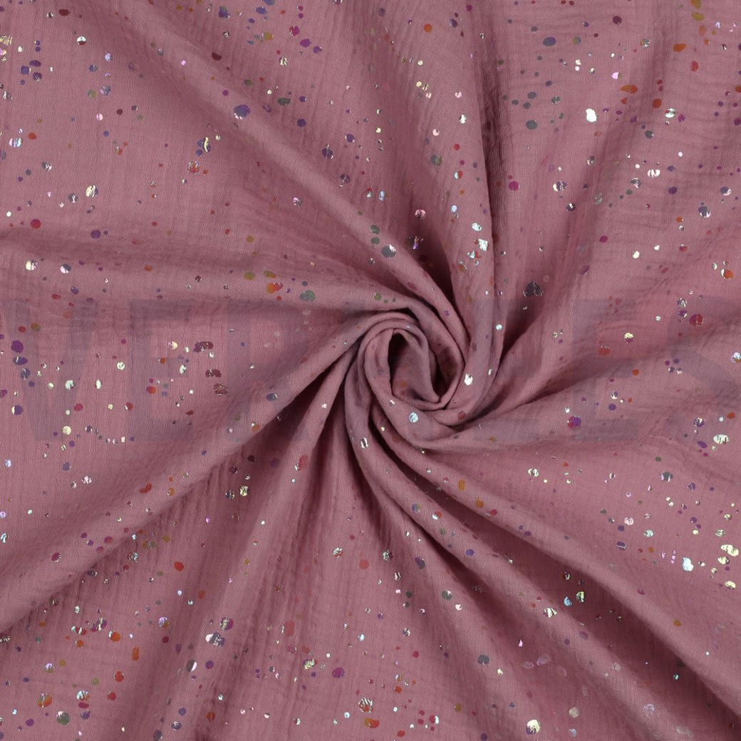 DOUBLE GAUZE FOIL LILAC #2