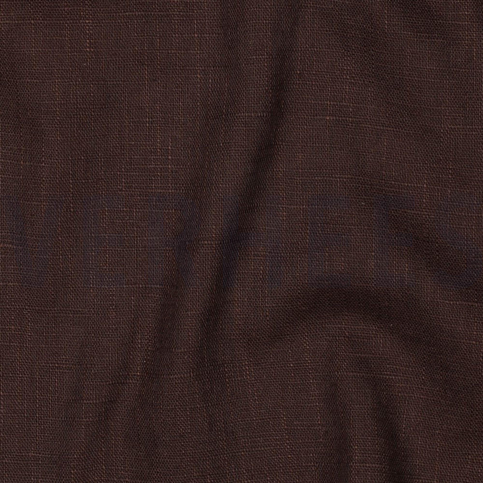 LINEN WASHED 230 gm2 DARK BROWN (high resolution) #2