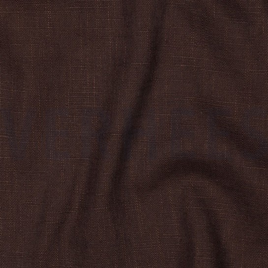 LINEN WASHED 230 gm2 DARK BROWN #7