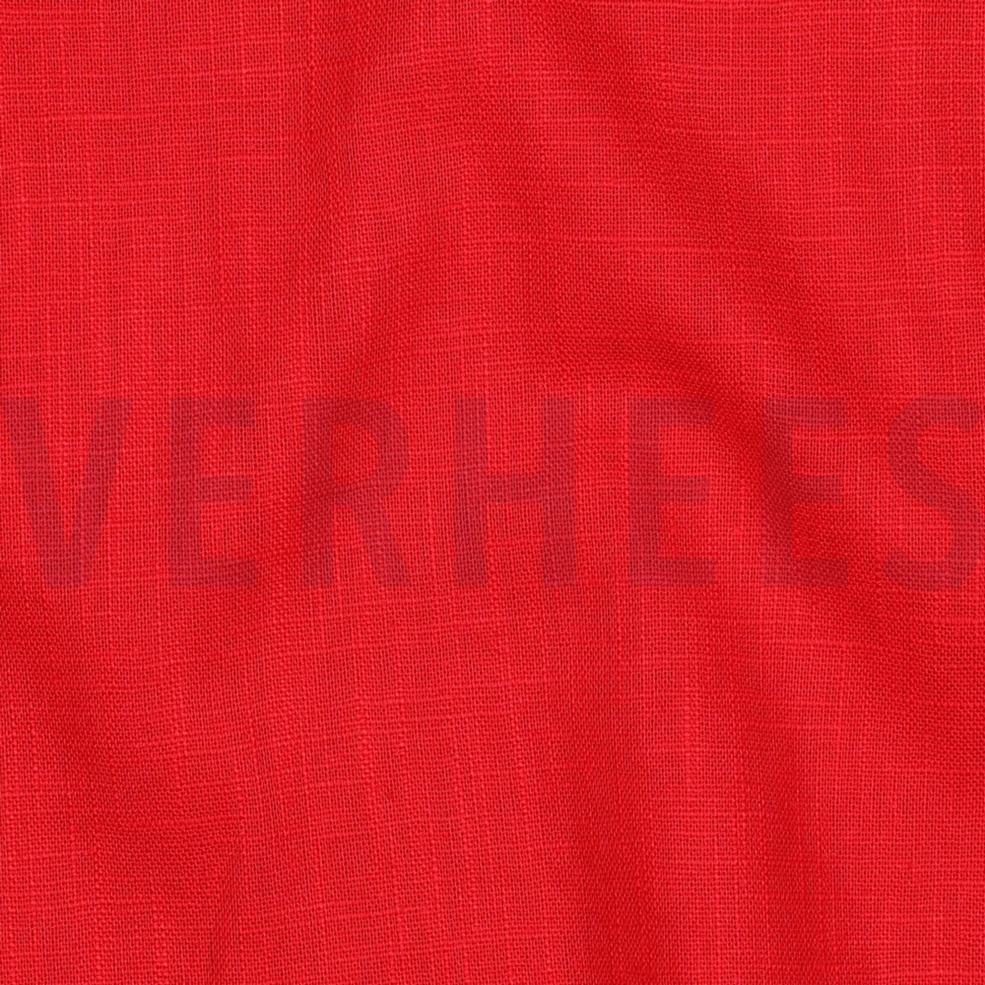 LINEN WASHED 230 gm2 RED (high resolution) #2