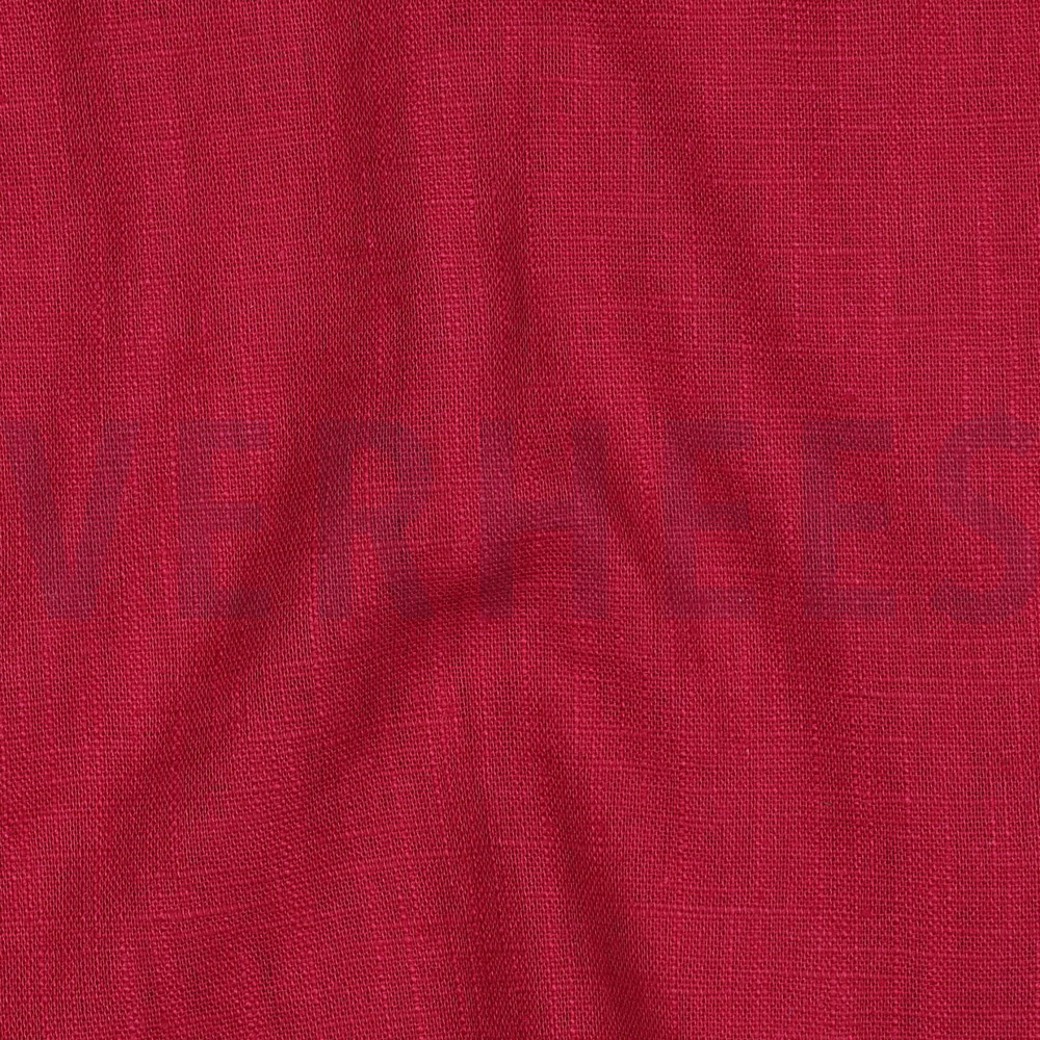 LINEN WASHED 230 gm2 CERISE #2
