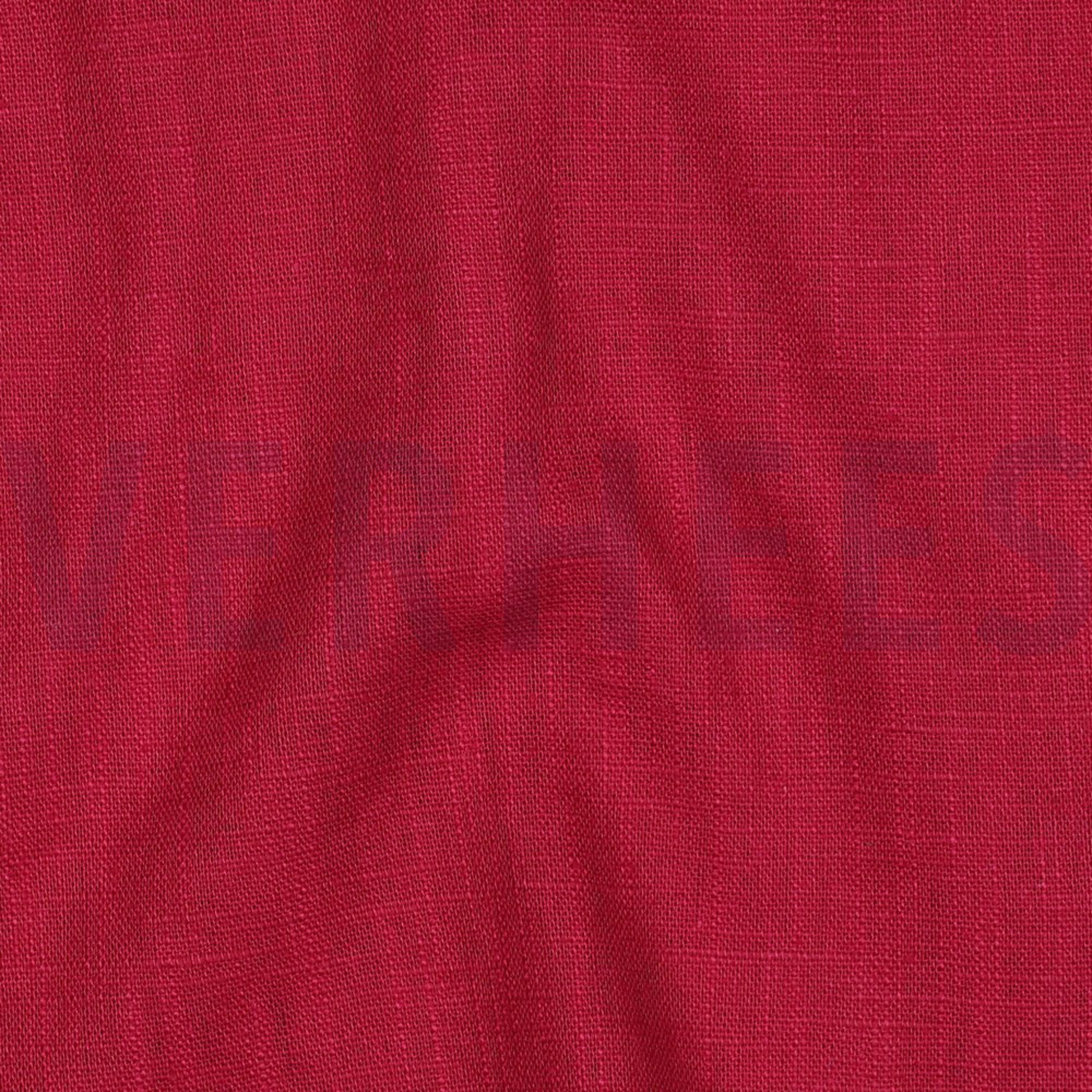 LINEN WASHED 230 gm2 CERISE (high resolution) #2