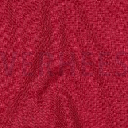 LINEN WASHED 230 gm2 CERISE #7