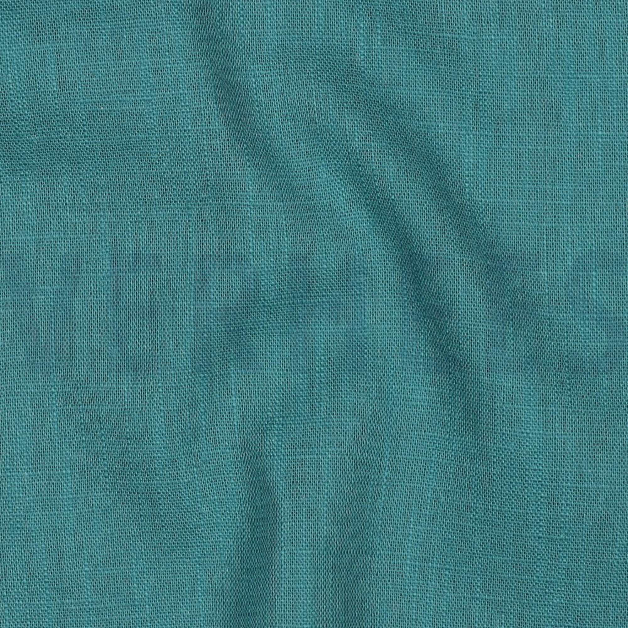 LINEN WASHED 230 gm2 DARK CYAN (high resolution) #2