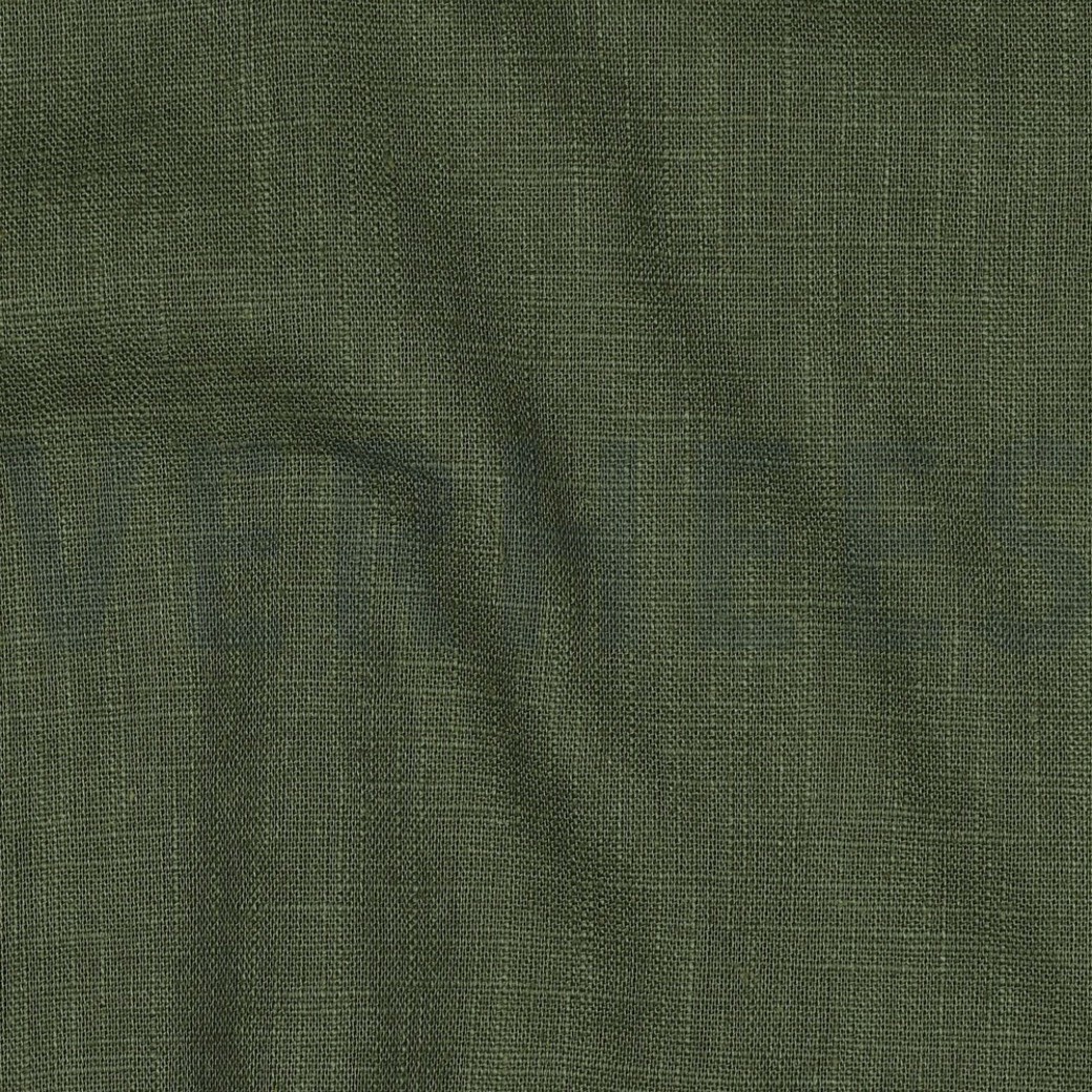 LINEN WASHED 230 gm2 FOREST GREEN #2