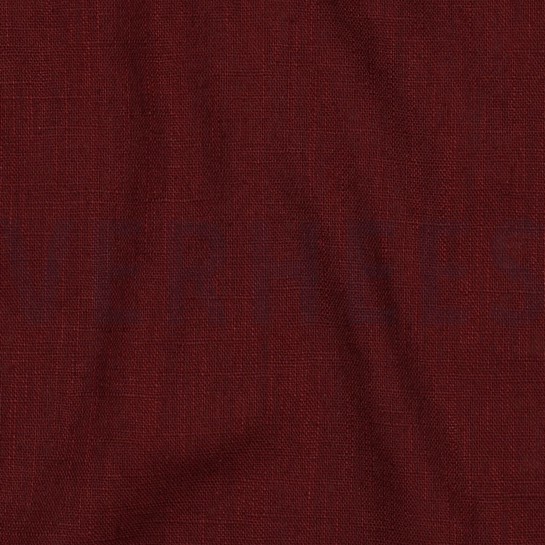 LINEN WASHED 230 gm2 BORDEAUX #7