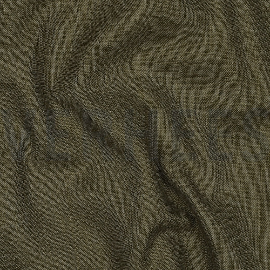LINEN WASHED 230 gm2 MOSS GREEN #2