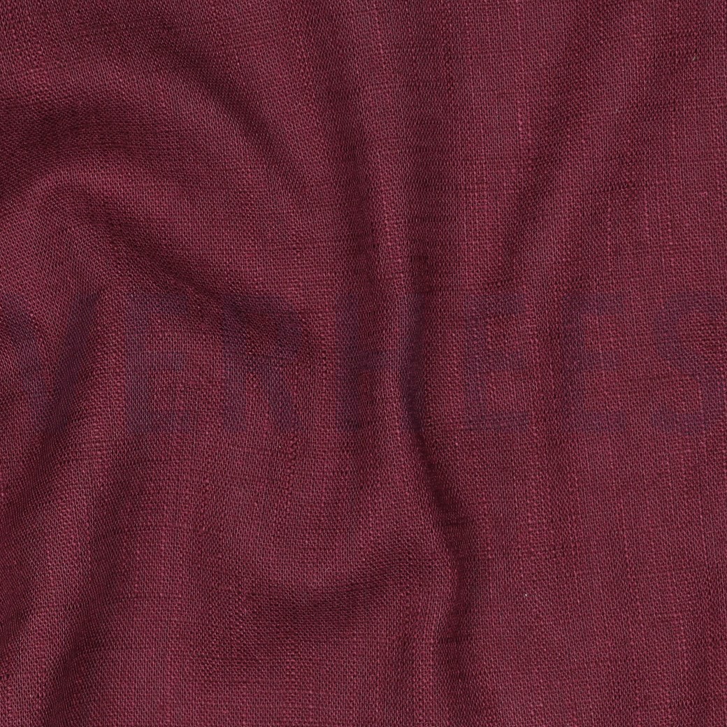 LINEN WASHED 230 gm2 WINE RED #2