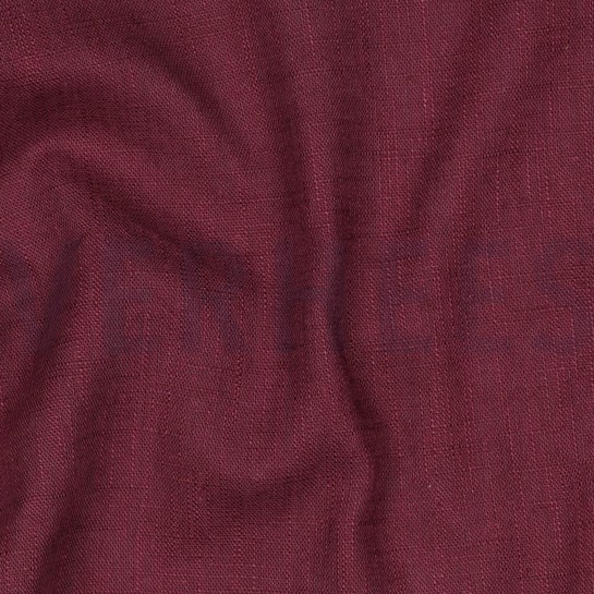 LINEN WASHED 230 gm2 WINE RED #7