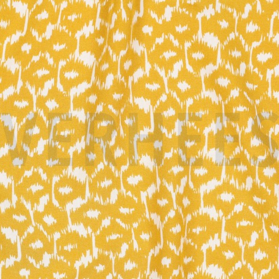 VISKOSE RADIANCE ABSTRAKT GELB #7