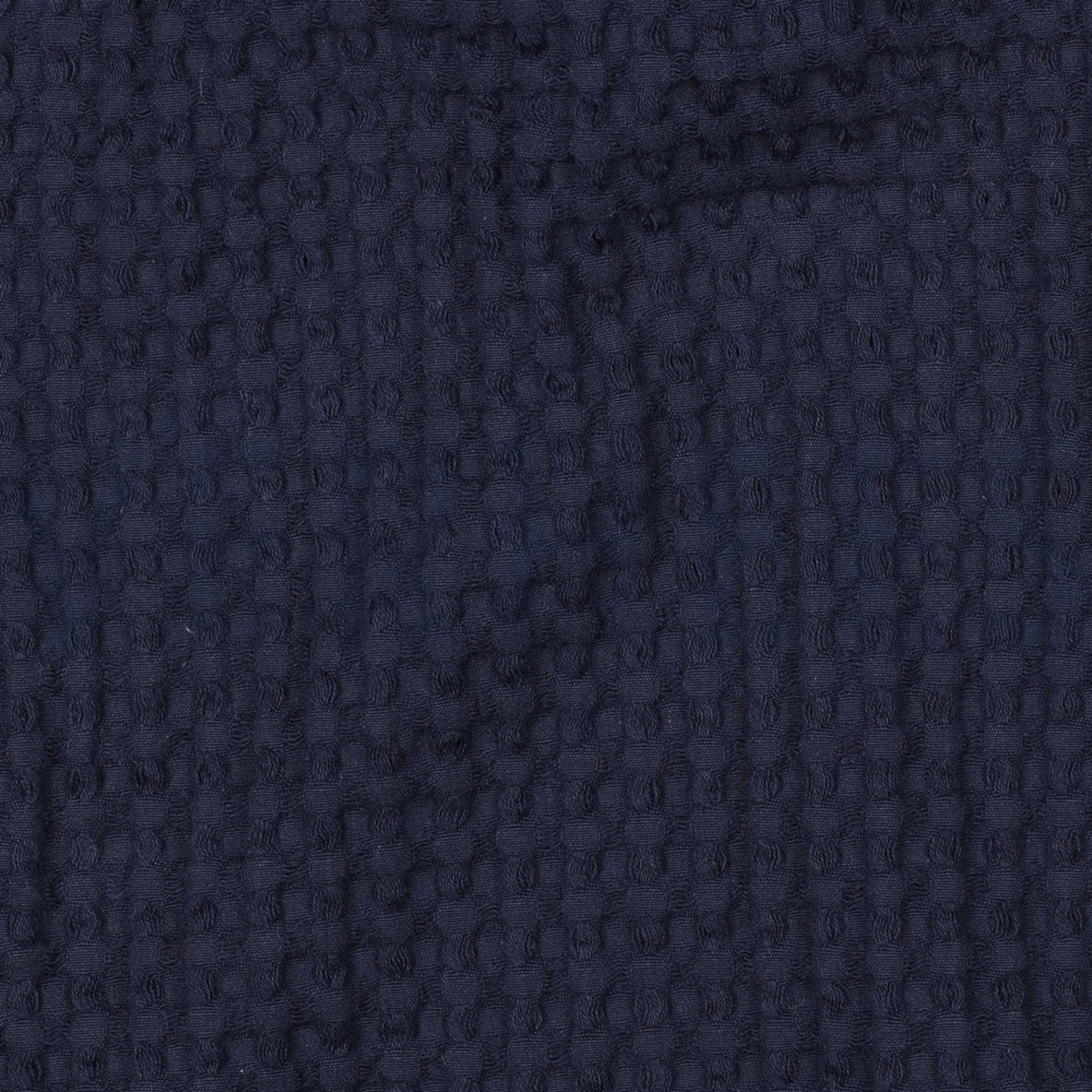COTTON WAFFLE BIG NAVY (high resolution) #2