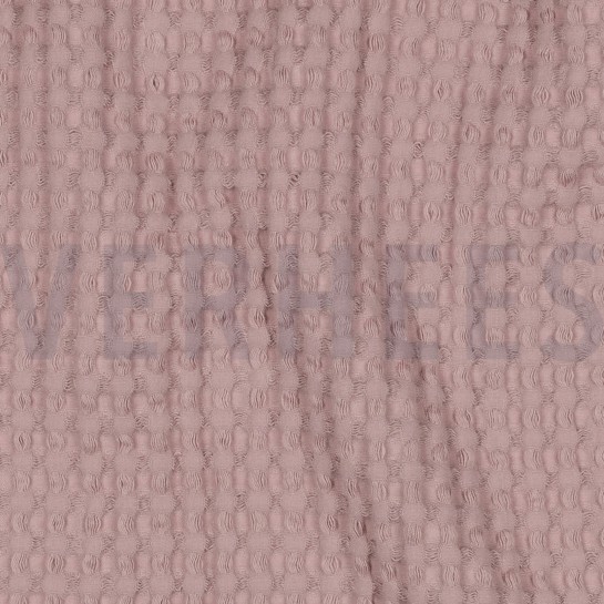 COTTON WAFFLE BIG DARK POWDER #7