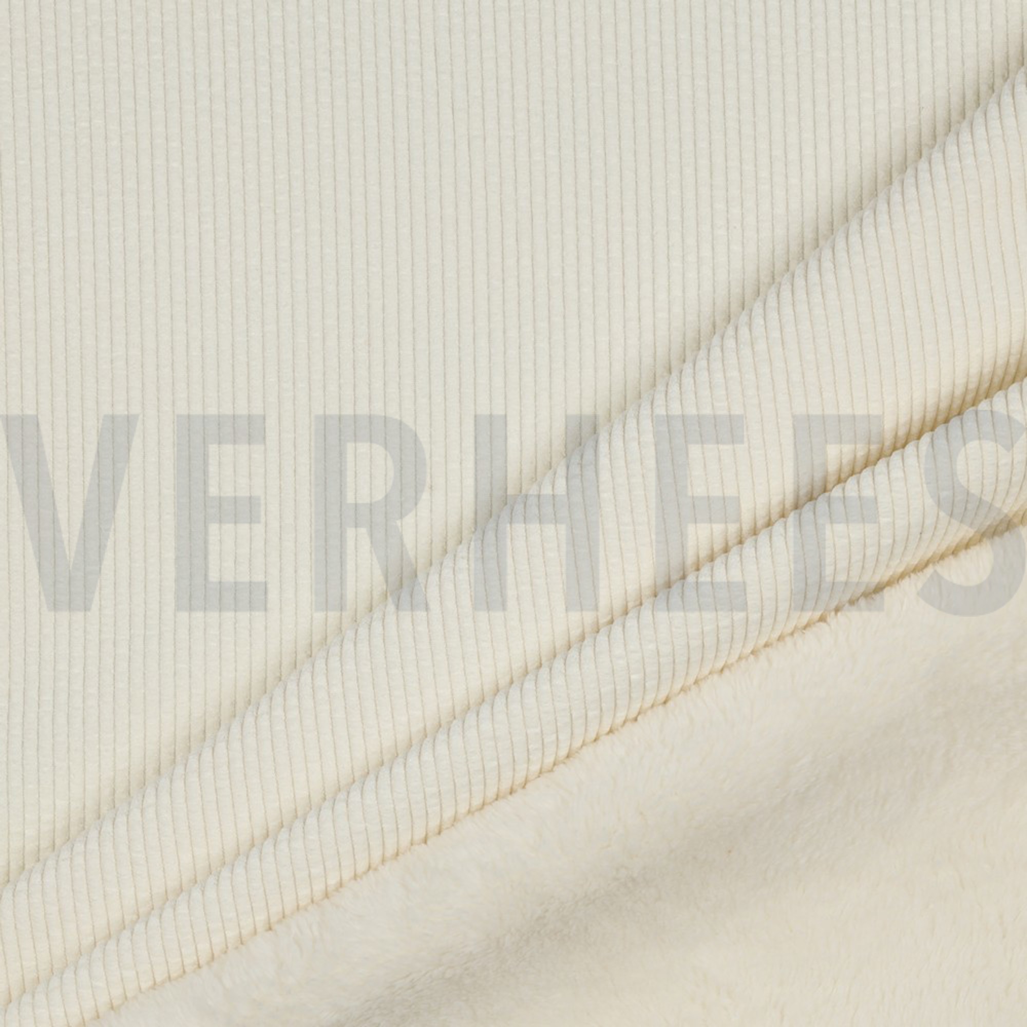 FAUX FUR CORDUROY ECRU (high resolution) #2