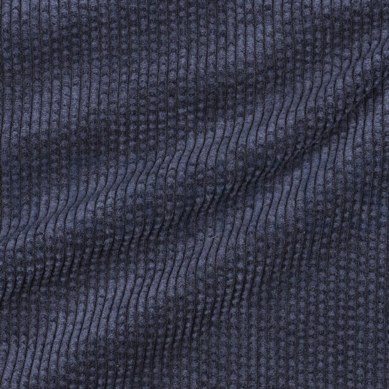 KUNSTPELZ CORD MARINEBLAU #7