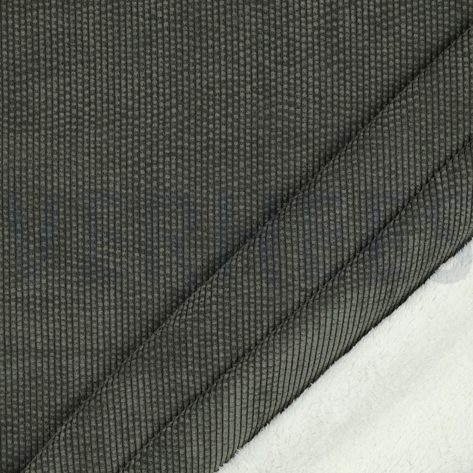 FAUX FUR CORDUROY MOSS GREEN (high resolution) #2