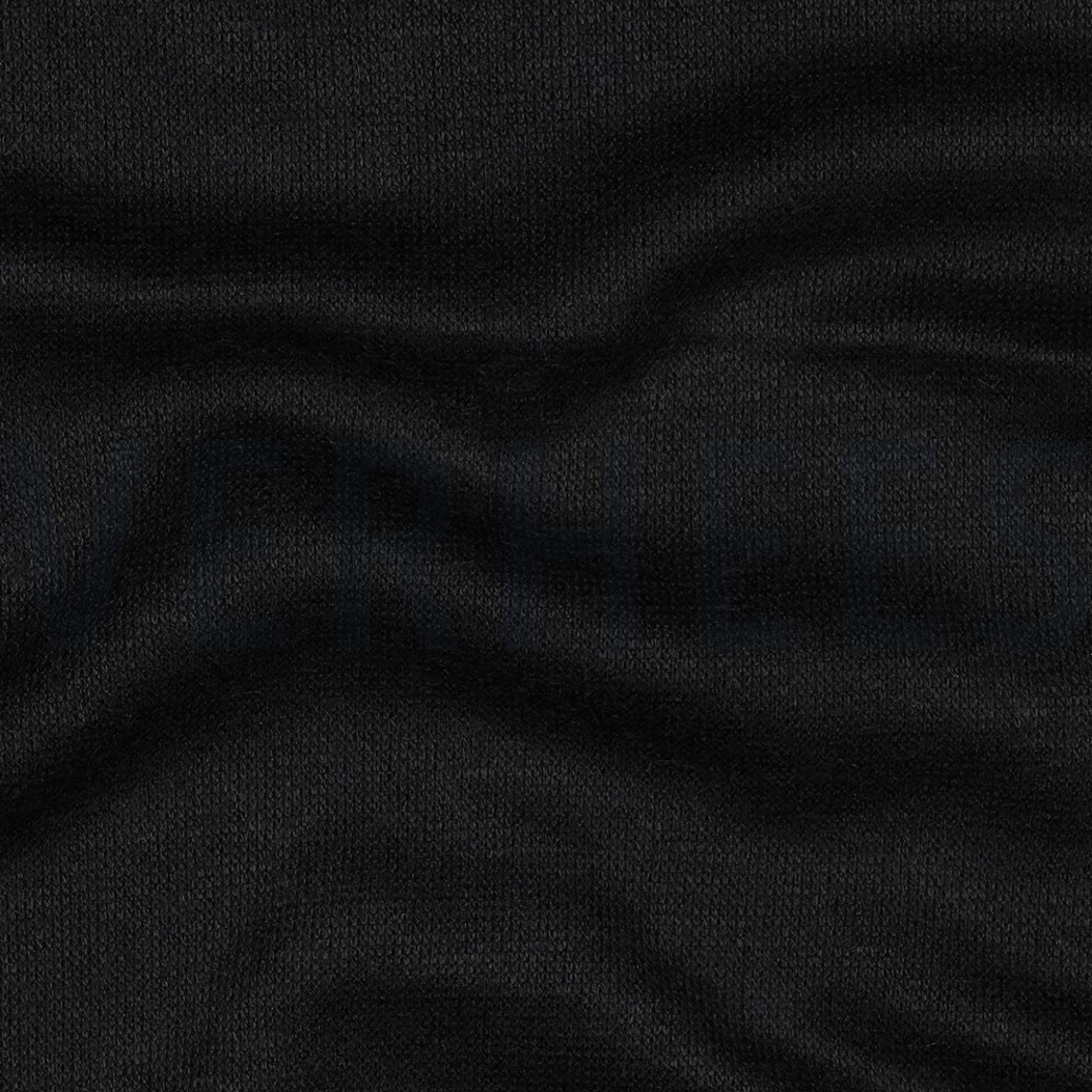 KNITTED MELANGE BLACK #2
