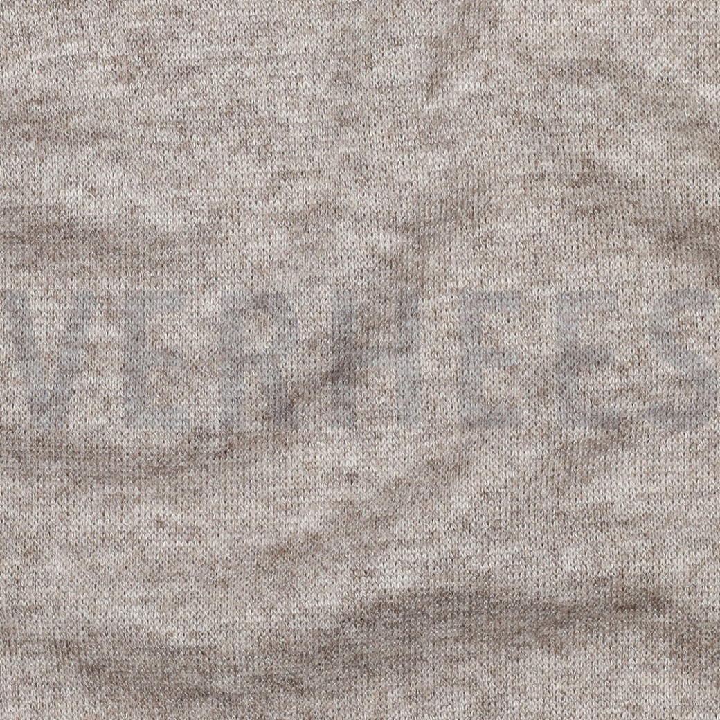 KNITTED MELANGE TAUPE MELANGE #2