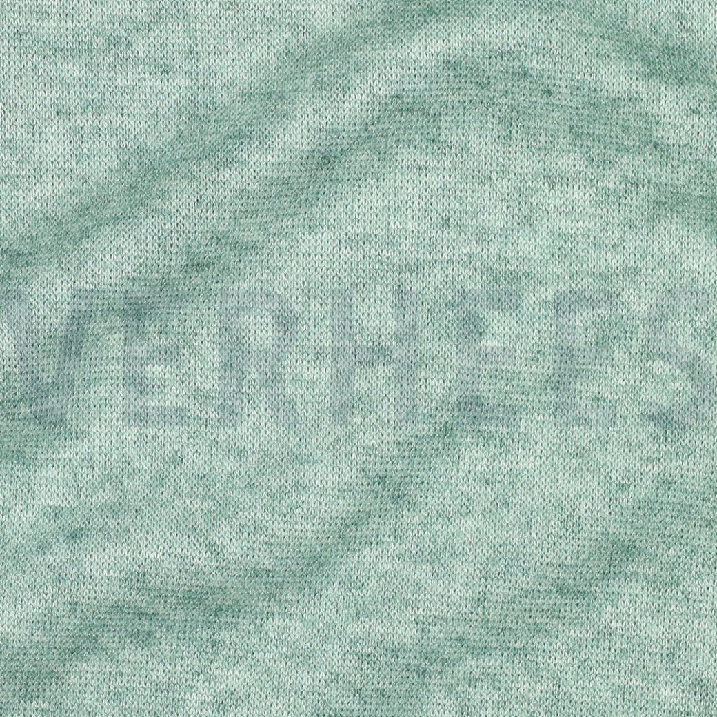KNITTED MELANGE GREEN MELANGE #2