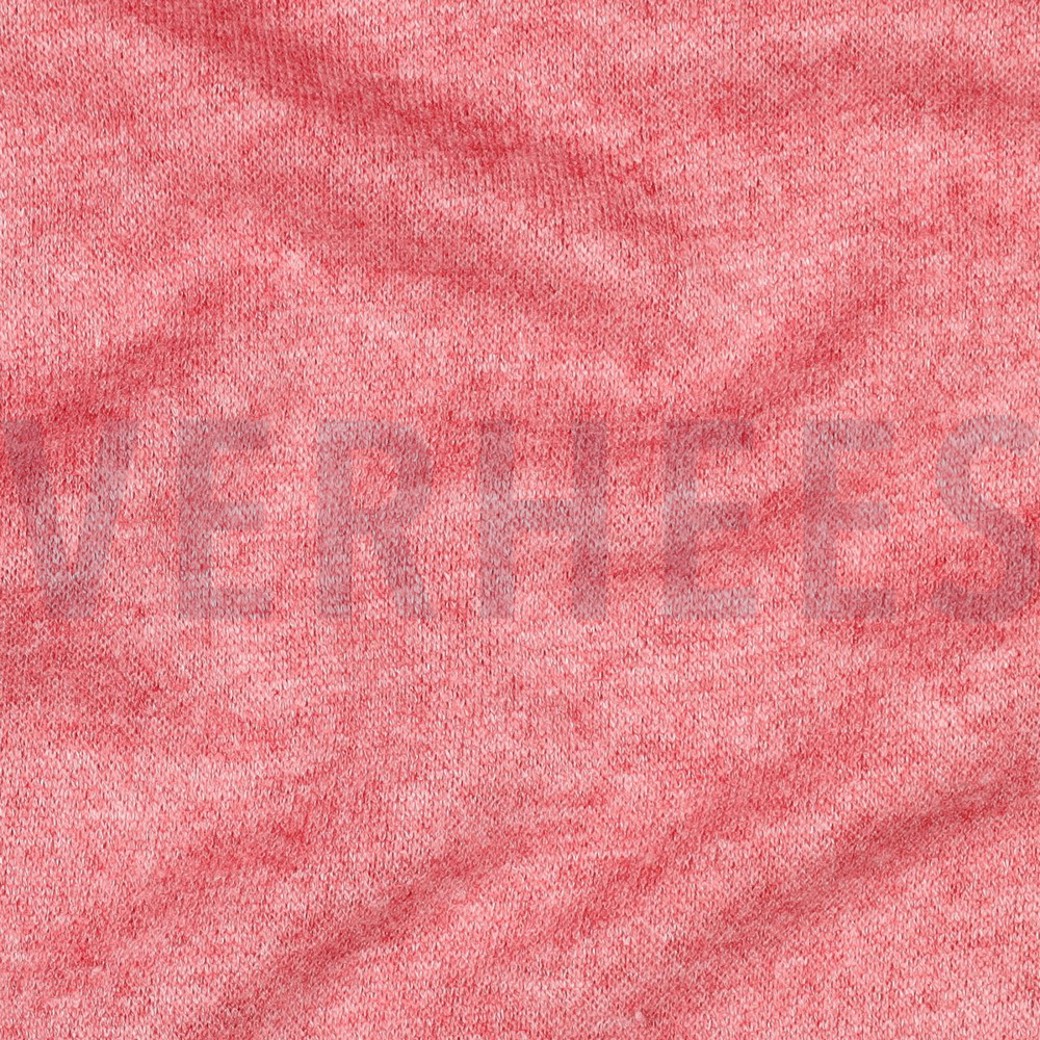 KNITTED MELANGE CORAL MELANGE #2