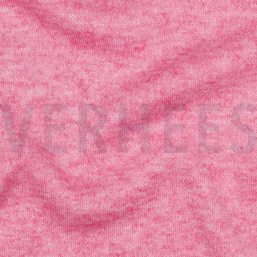 KNITTED MELANGE PINK MELANGE #2