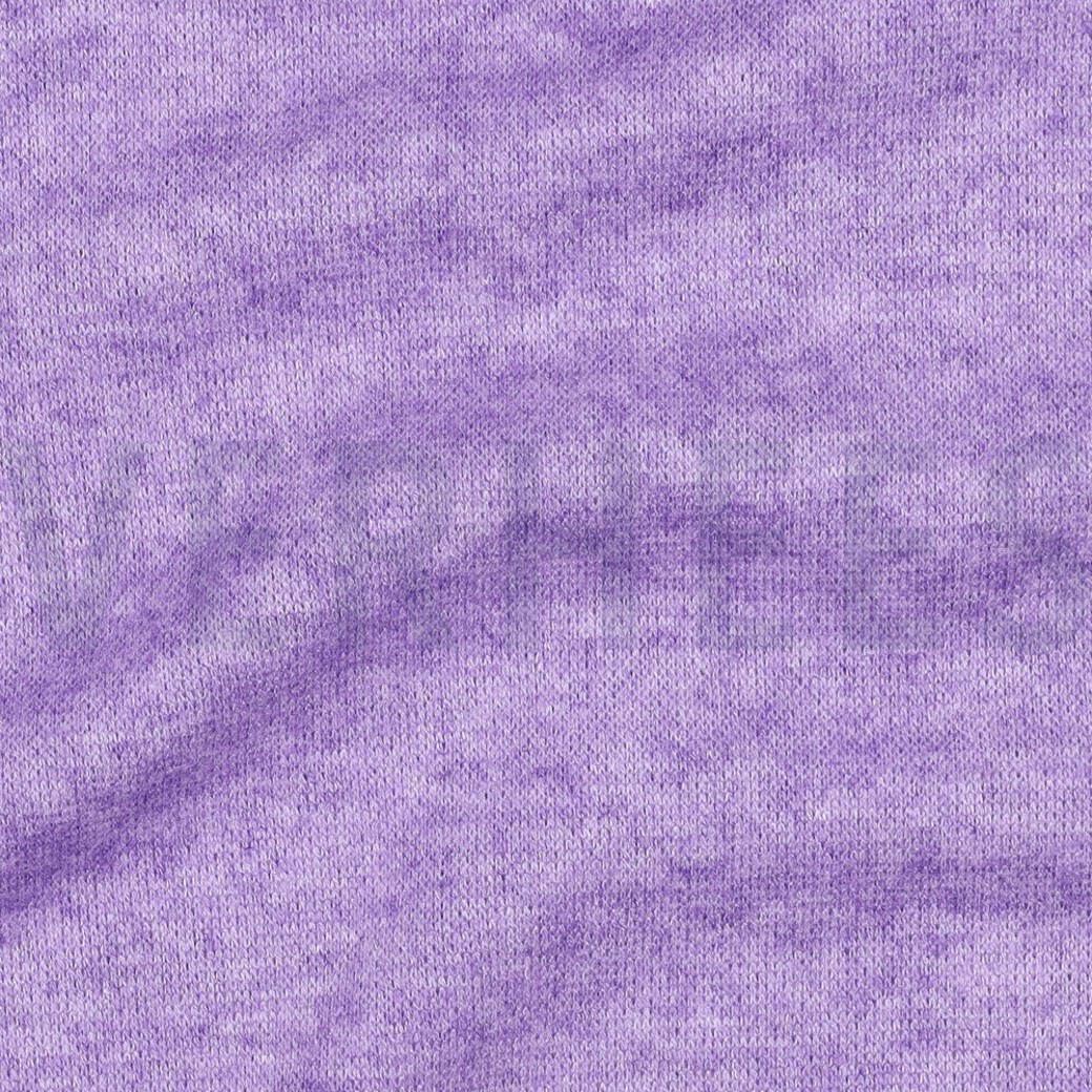 KNITTED MELANGE PURPLE MELANGE #2