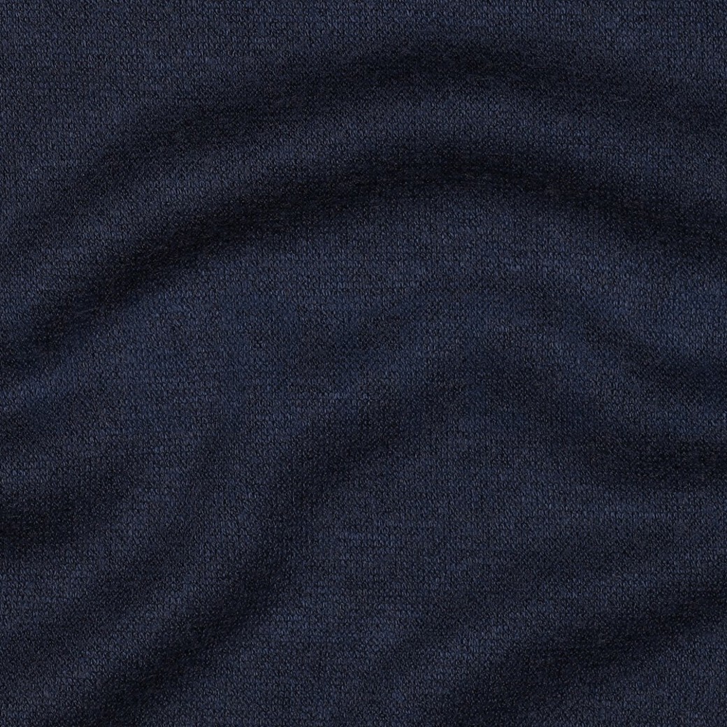 KNITTED MELANGE NAVY #2