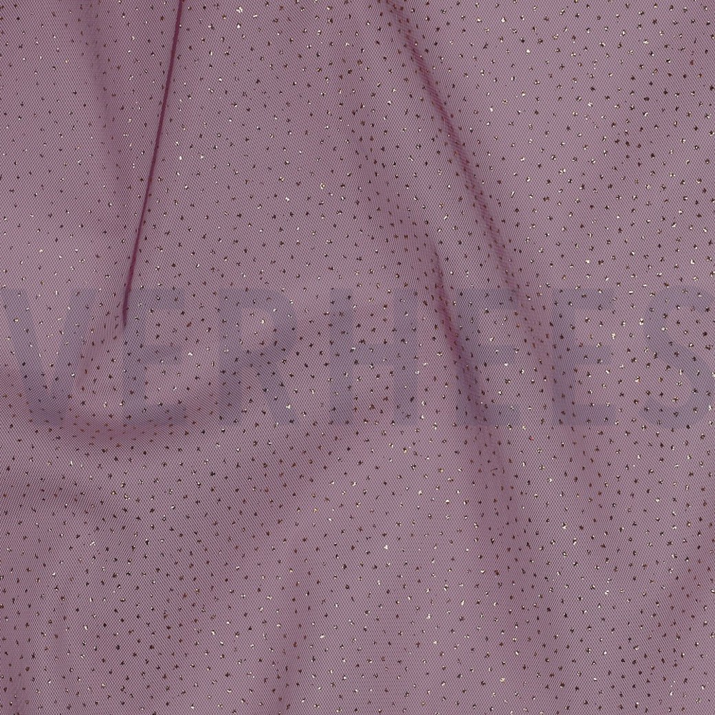 ROYAL TULE SPARKLE LILAC GOLD #2