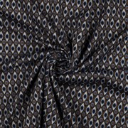 KNITTED JACQUARD MULTI BROWN BLUE (thumbnail) #2
